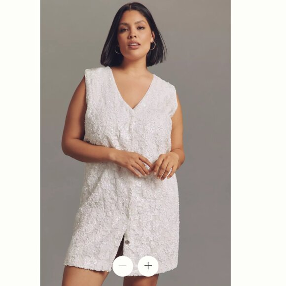 Sunday in Brooklyn Sequin Vest Dress - NWT - S - Picture 5 of 5